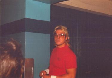 Outside the Dressing Room June of 1985