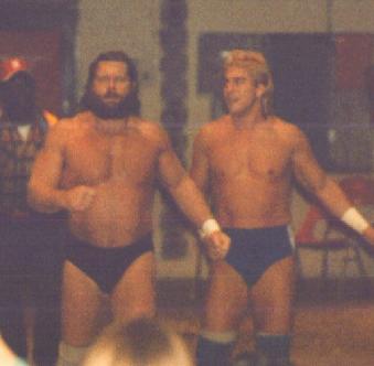 Terry and Hacksaw Jim Duggan