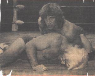 Kerry,, with Ric Flair down