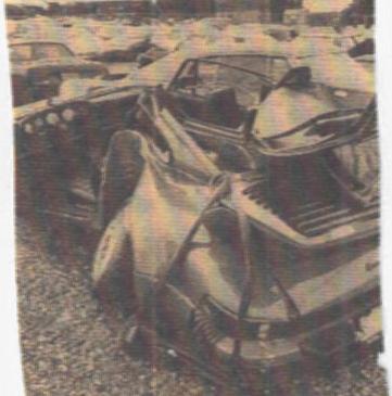 TA's Car after the accident